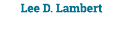 Lee D. Lambert 