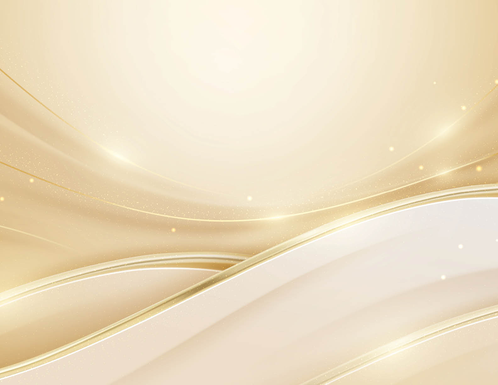 Luxury abstract gold background with glitter light effect decoration.